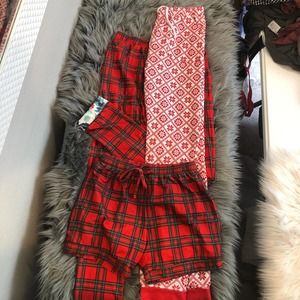 new boutique makena lane size 14 pajama pants shorts bundle